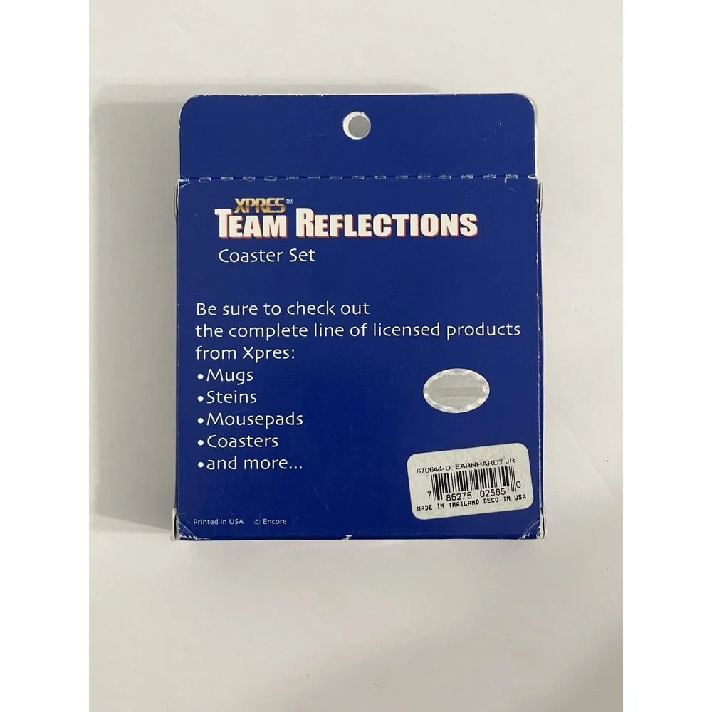 Dale Earnhardt Jr 88 Coaster Set 4‎ Pack Xpres Team Reflections NASCAR NEW